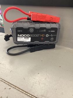 Noco Boost HD GB70 Jump Starter