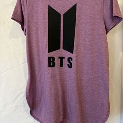 Medium gently worn shirt that BTS and Army logo 