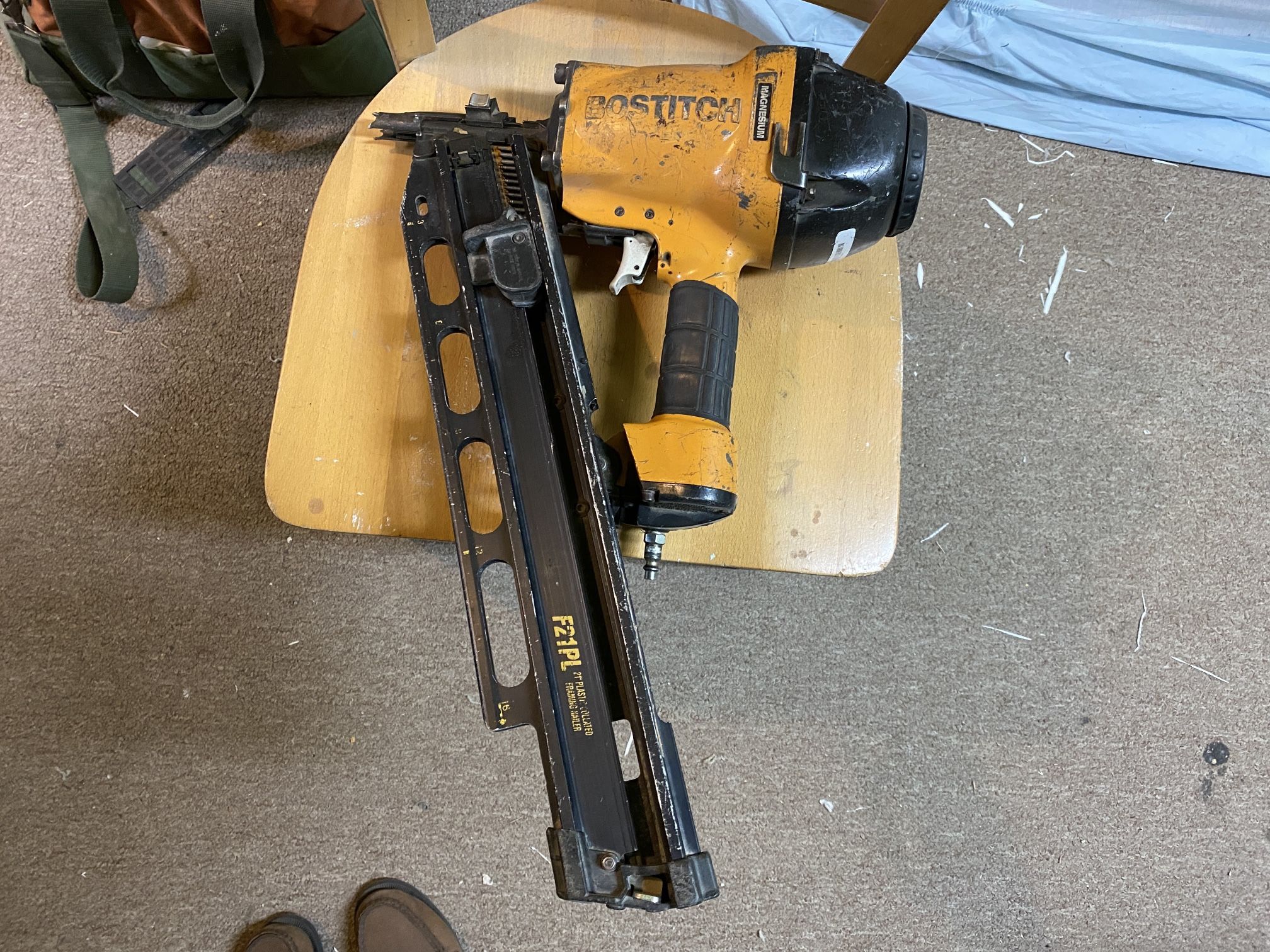 Bostitch F21PL Framing Pneumatic Air Nailer