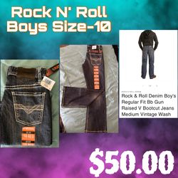 SIZE 10 Boys Rock N’ Roll