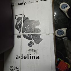 Double Stroller Black 