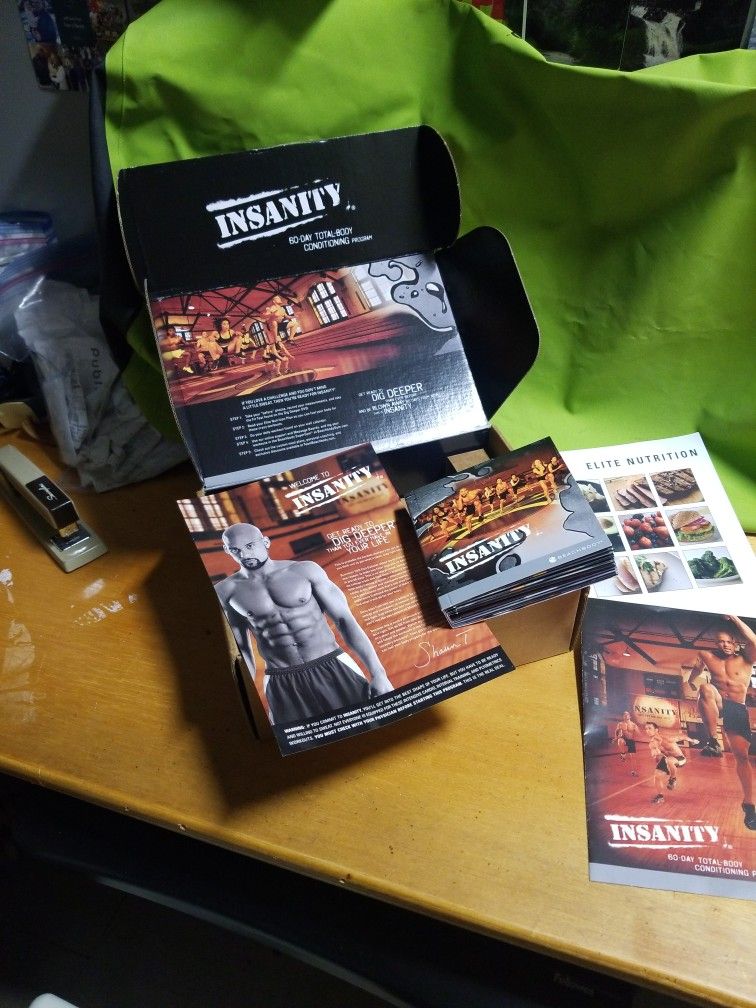 INSANITY Workout DVD'S