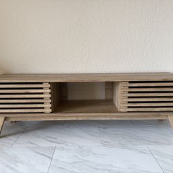 TV Stand, Media Console Credenza Table for Living Room 