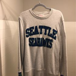 Mitchell&Ness Vintage Seattle Seahawks Crewneck Sweatshirt