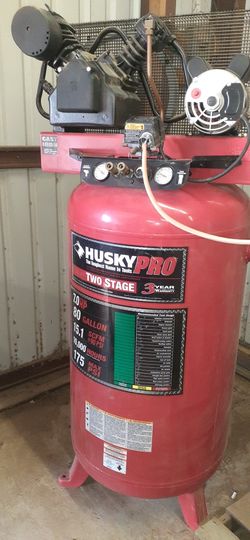 Husky 2 Stage 80 Gallon Compressor