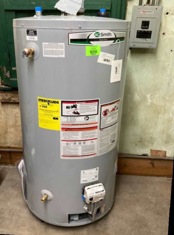 AO smith 74 gal gas water heater 6 R