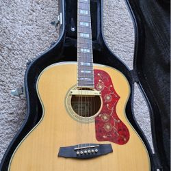 Ibanez Electric-Acoustic RARE Overseas Jumbo Guitar