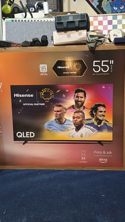 Hisense 55” MiniLED QD7 series Smart TV NIB