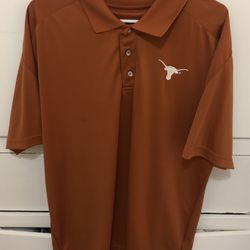 Longhorns Men’s Size Large Polo Style Shirt