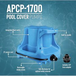 Pool cover Pump