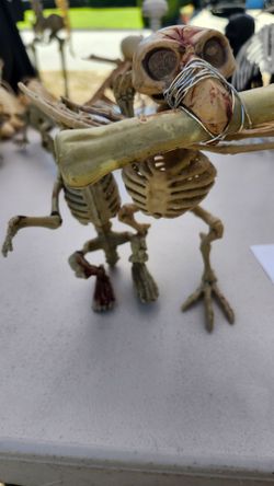 Small Halloween Decor, Skeletal Birds