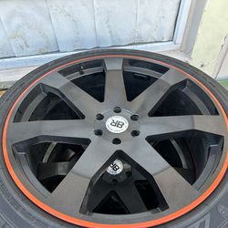 24x10 black rhino rims