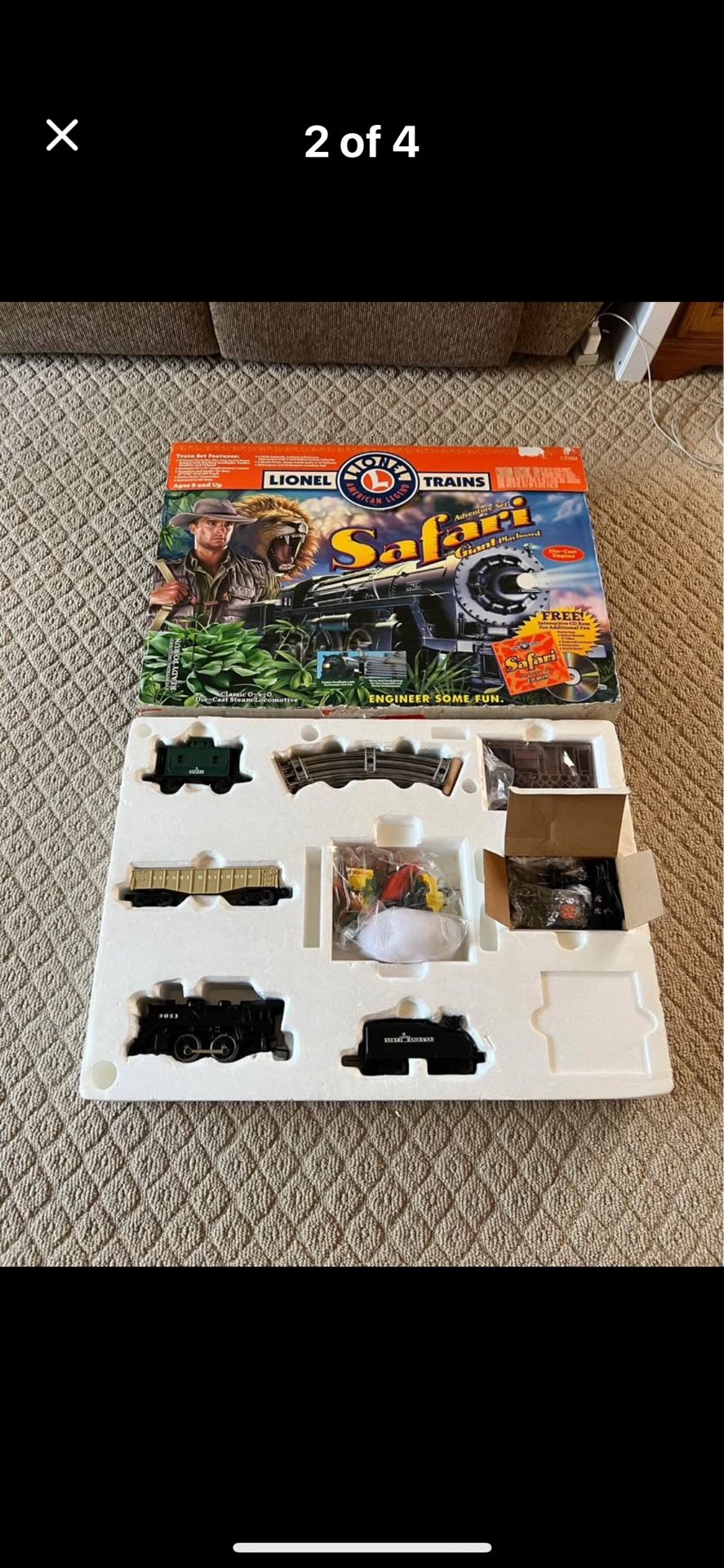 Lionel Safari Train Set