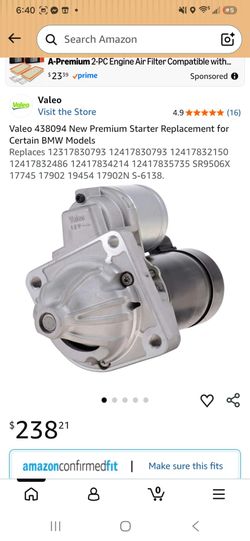 OEM BMW STARTER for 2001 -2006