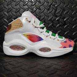 Reebok Question Mid Candy Land (GS) shoes GZ0081 Size 5.5