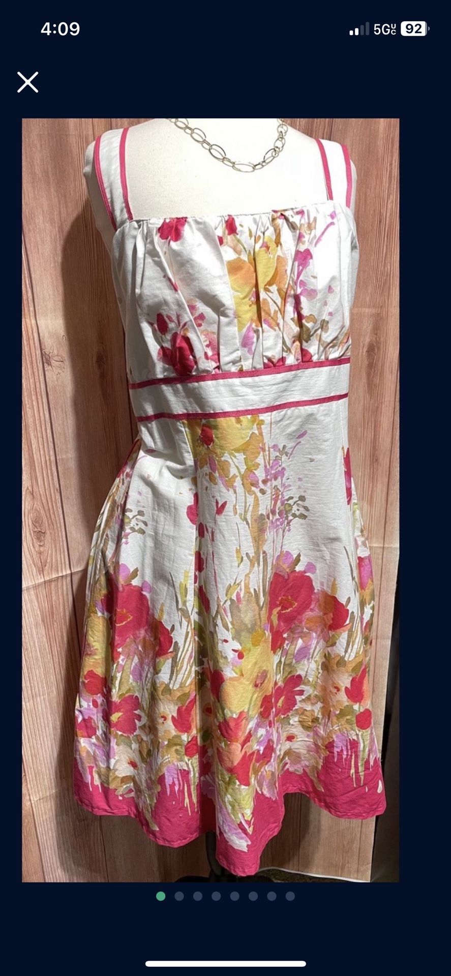 R & K Women’s sleeve less Floral💕🌸💕 ☀️ 🌞 👗 👗 Size 16 /xl