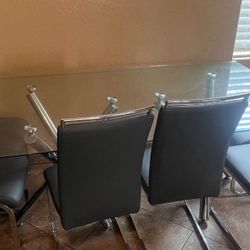 Glass Dining Room Table