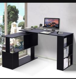 L-shaped desk / Credenza