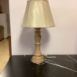 Lamp With Fabric Shade