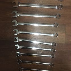 Snap On 100 Th Anniversary Metric Flank Plus Wrench Set 10-19 Mm 