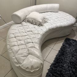 Couch With White Pillow 