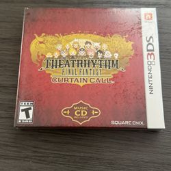 Theatrhythm Final Fantasy Curtain Call Nintendo 3DS LIMITED W/ CD NIB