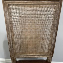 Restoration Hardware Cane Back Chairs  (6)