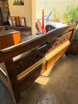 Teak day bed/couch