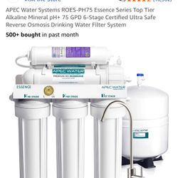 Water Osmosis Filtration System 