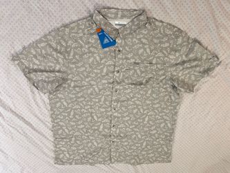Men’s 2XL Columbia Texas Themed Shirt Brand New