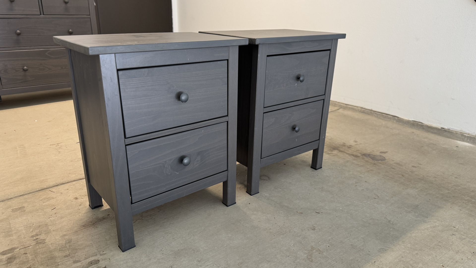 IKEA 2 Drawer Nightstands (Hemnes)