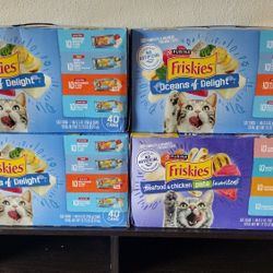 40 Count Cases Of Friskies Wet Cat Food