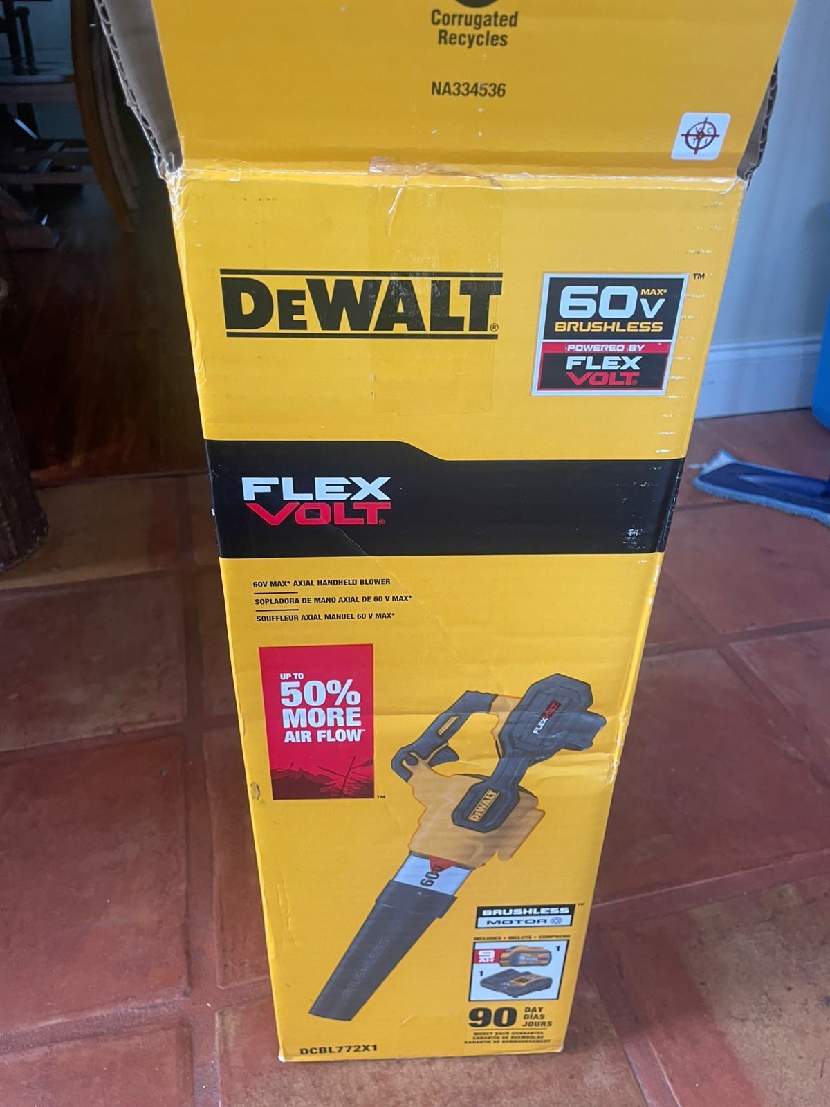 Dewalt Blower (NO CHARGER NO BATTERIES)
