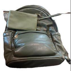 The A New Day by Target Green Puff Dome Backpack Bag 18”