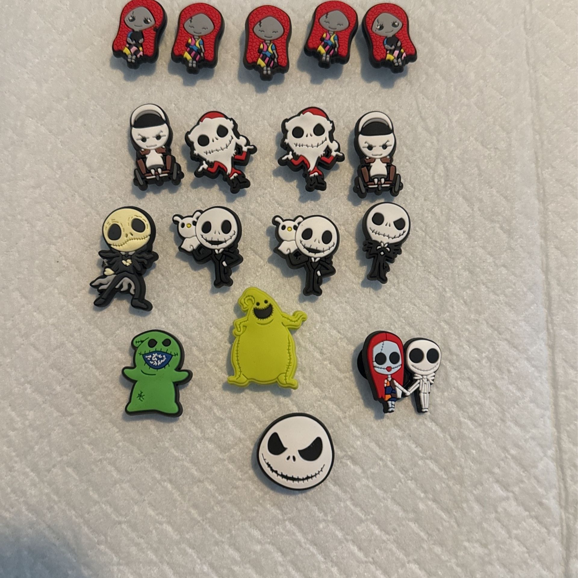 Jack Skellington Croc Charms