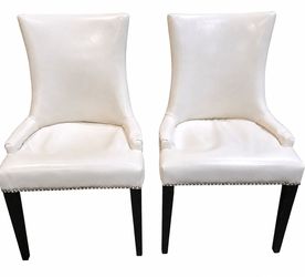 Set of 2 dining chairs