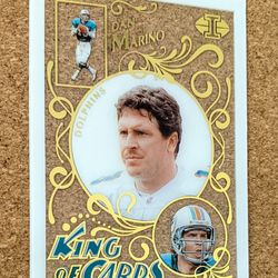 2021 Illusions Dan Marino King Of Cards Clear Acetate