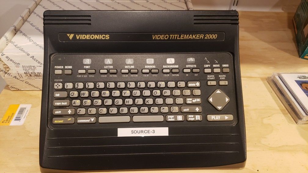 Videoonics TitleMaker 2000