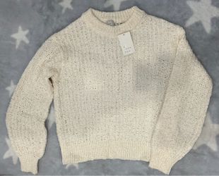 A New Day Cream Chunky Knit Sweater
