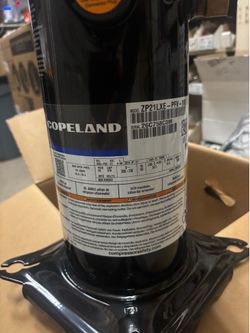 Copeland ZP21LXE-PFV-800 R-410A scroll compressor