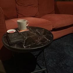 Round Marble Side Table 