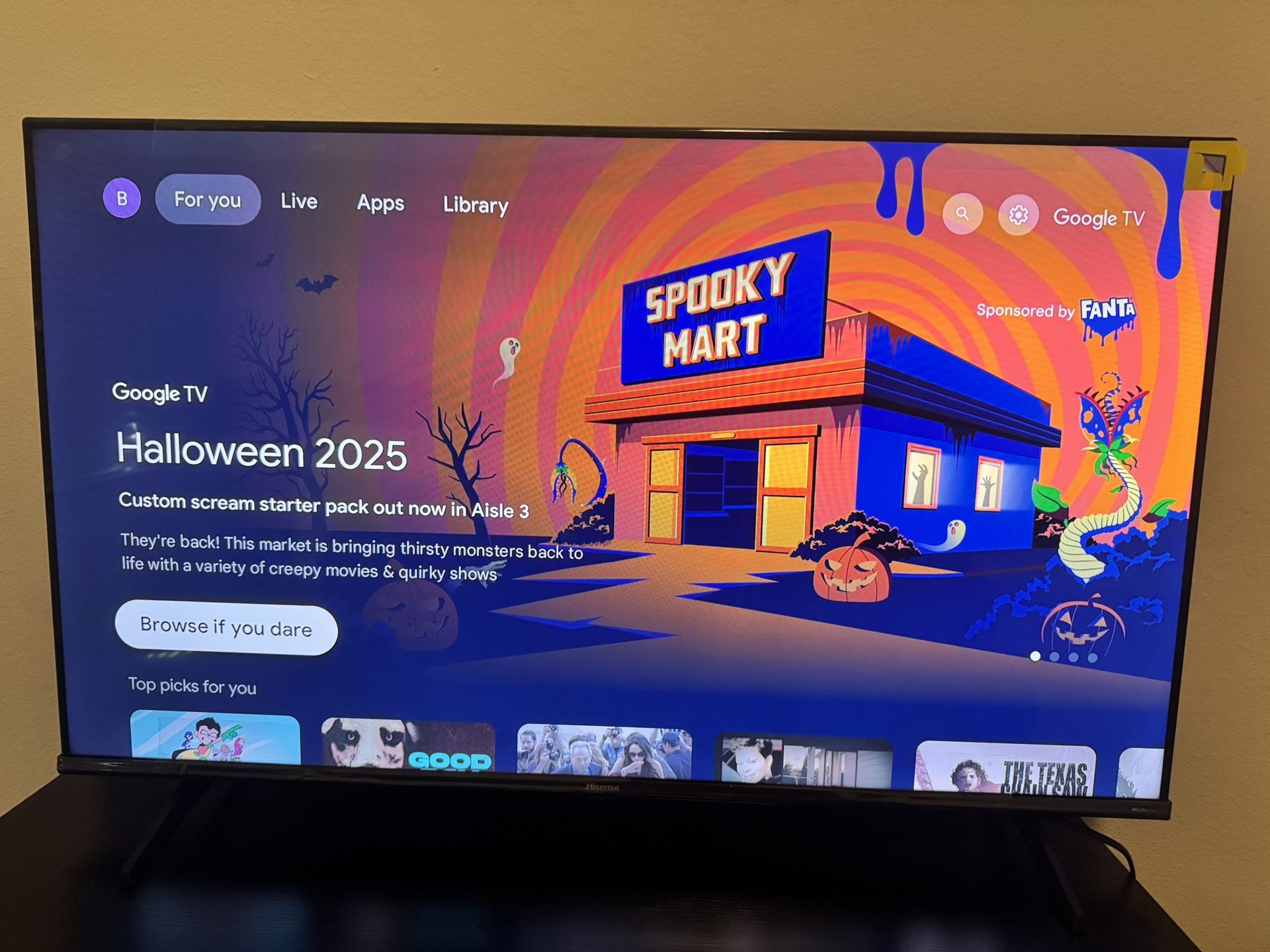 Hisense Google TV 43 Inch