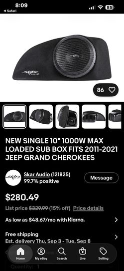 Jeep Grand Cherokee Speaker Subwoofer