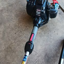 TROY BILT XP WEEDEATER WITH EDGER ATTACHMENT 