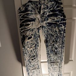 Men's Denim Blue Jeans Waist 38 By Grindhouse 