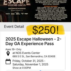 ESCAPE 2 DAY GA