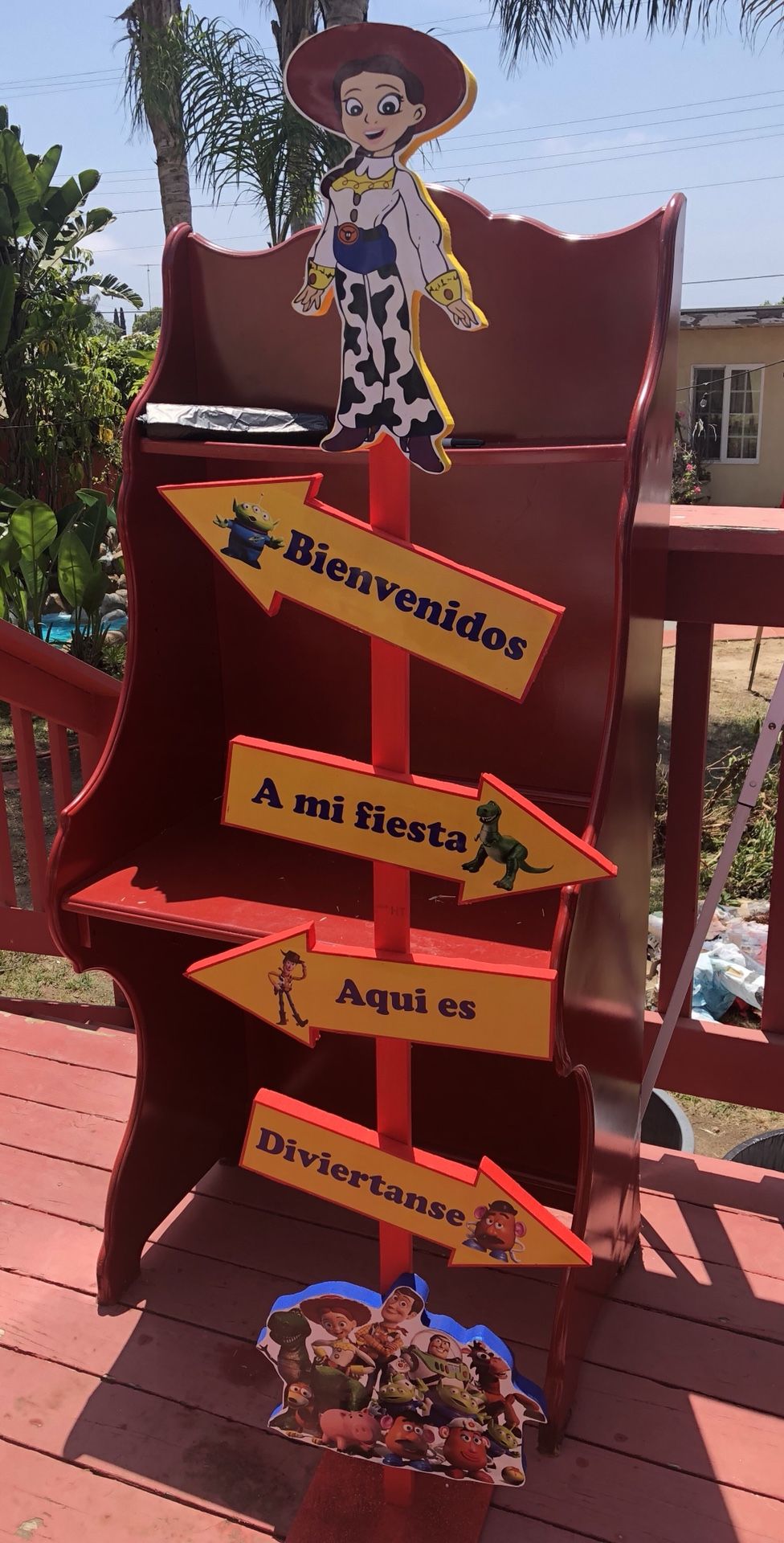 Bienvenido a Mi Fiesta Letrero/Welcome to my Party