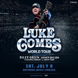 Luke combs Saturday July 8th Pit Ticket (1)