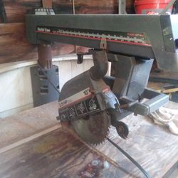10" Sears Craftsman Radial Saw With Table 