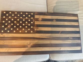American Flag Wooden Wall Art